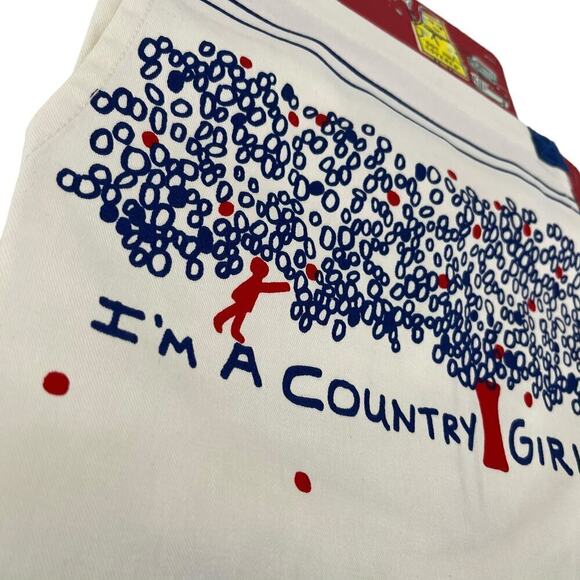 Blue Q Oven Mitt Most Likely to Microwave Colorful Triangle Print - Picture 4 of 7